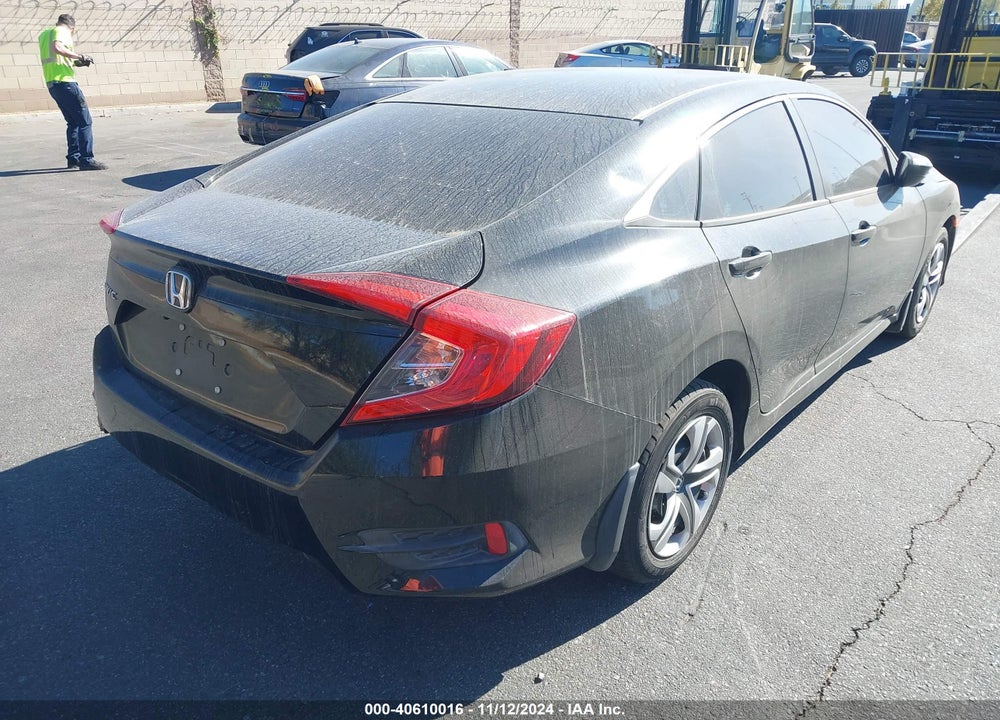 2016 HONDA CIVIC LX VIN: 2HGFC2F51GH537631