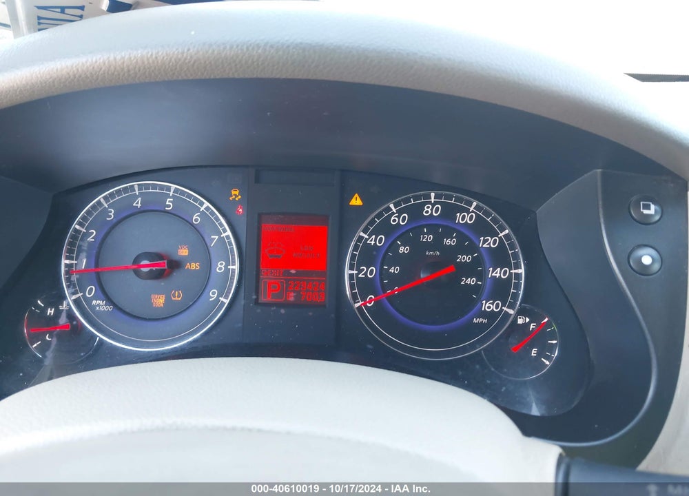 2010 INFINITI EX35 JOURNEY VIN: JN1AJ0HR4AM751572