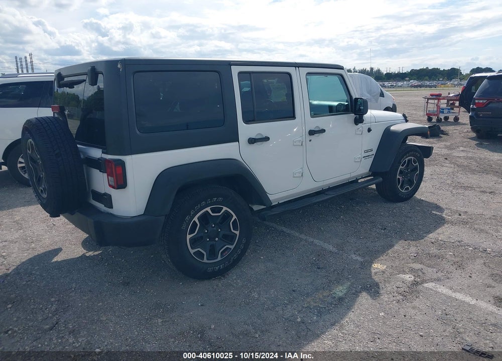 2014 JEEP WRANGLER UNLIMITED SPORT VIN: 1C4BJWDG2EL155011