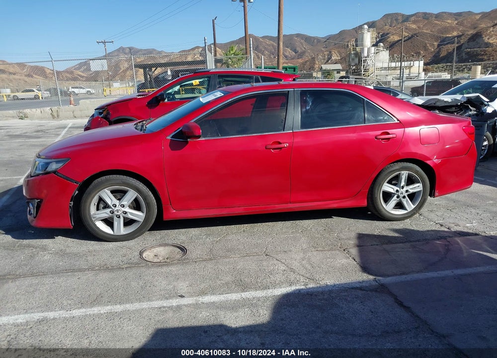 2012 TOYOTA CAMRY SE VIN: 4T1BF1FK9CU603575