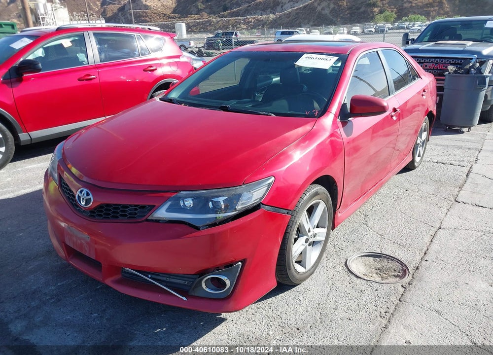 2012 TOYOTA CAMRY SE VIN: 4T1BF1FK9CU603575