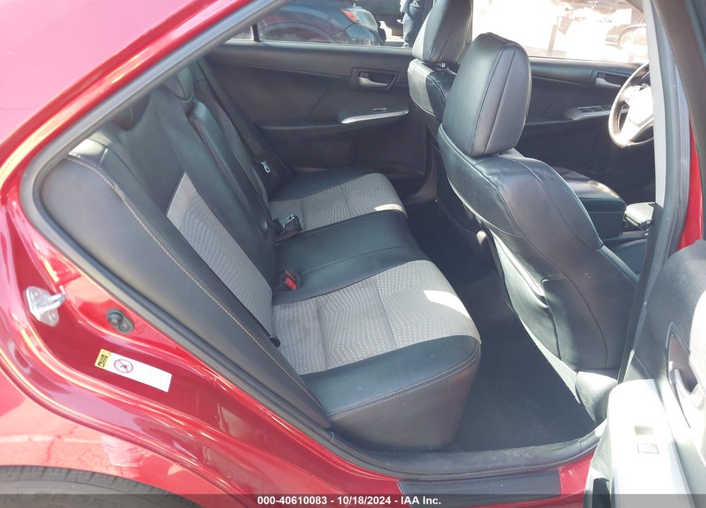 2012 TOYOTA CAMRY SE VIN: 4T1BF1FK9CU603575