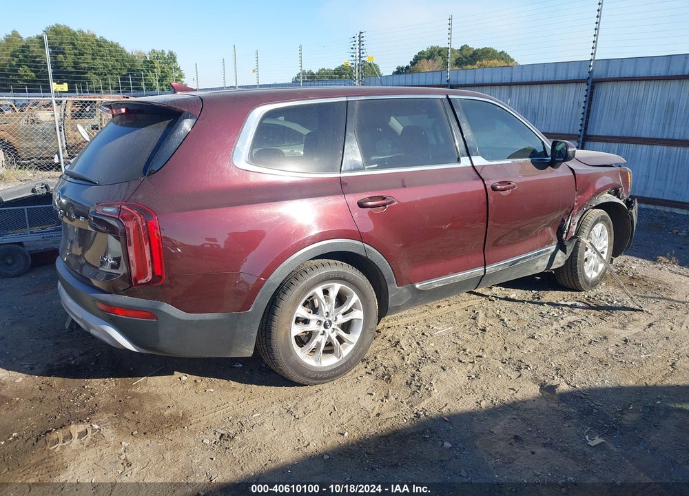 2020 KIA TELLURIDE LX VIN: 5XYP24HC0LG049146