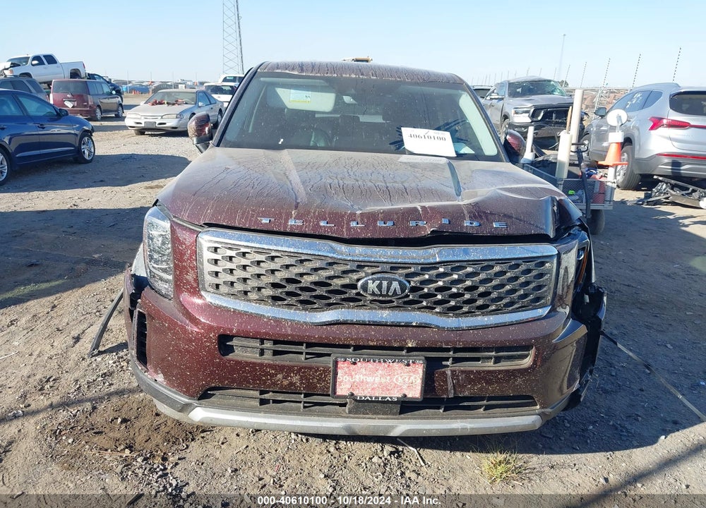 2020 KIA TELLURIDE LX VIN: 5XYP24HC0LG049146