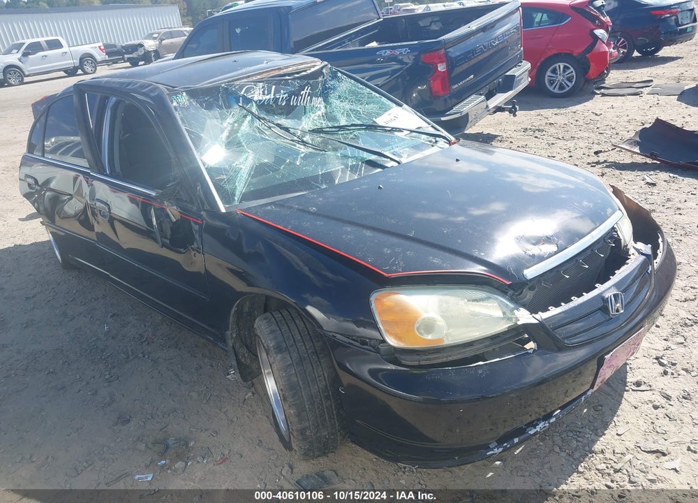2002 HONDA CIVIC EX VIN: 1HGES26782L008172