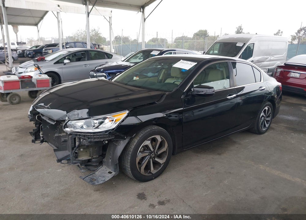 2017 HONDA ACCORD EX-L VIN: 1HGCR2F87HA212364