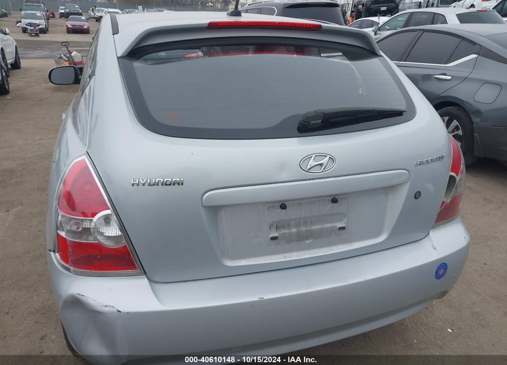 2010 HYUNDAI ACCENT GS VIN: KMHCM3AC1AU172605