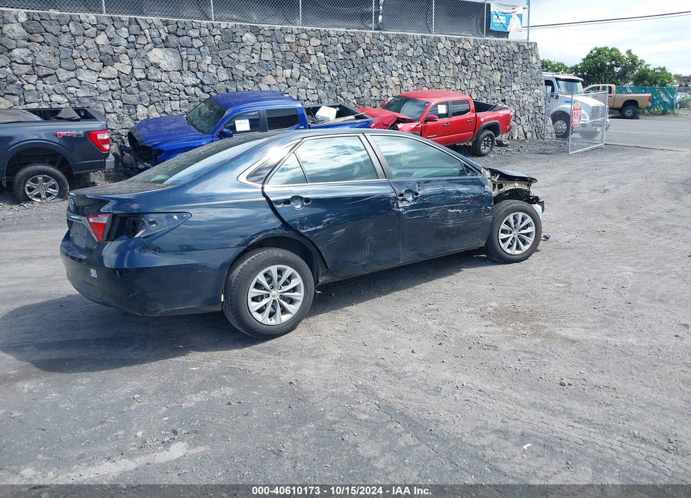 2017 TOYOTA CAMRY LE VIN: 4T1BF1FK7HU383487