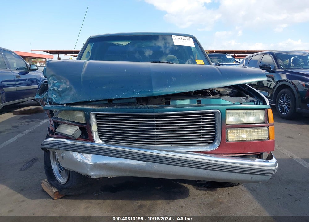 1997 GMC SIERRA 1500 SL WIDESIDE VIN: 2GTEC19W8V1506021