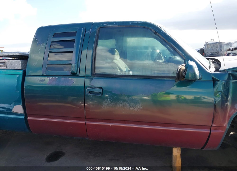 1997 GMC SIERRA 1500 SL WIDESIDE VIN: 2GTEC19W8V1506021