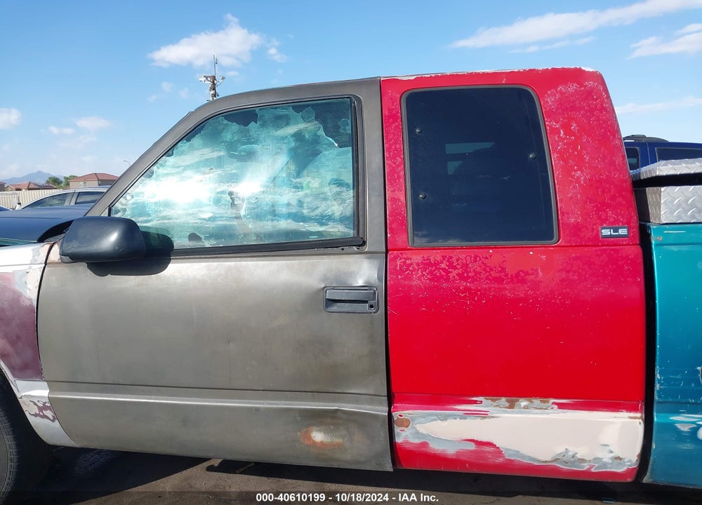 1997 GMC SIERRA 1500 SL WIDESIDE VIN: 2GTEC19W8V1506021
