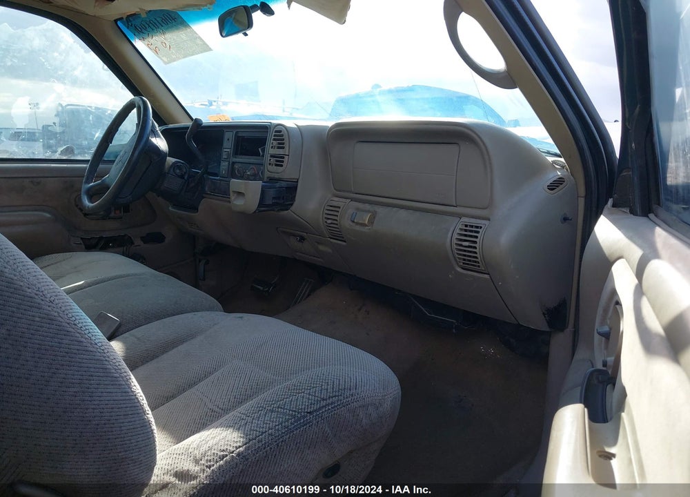1997 GMC SIERRA 1500 SL WIDESIDE VIN: 2GTEC19W8V1506021