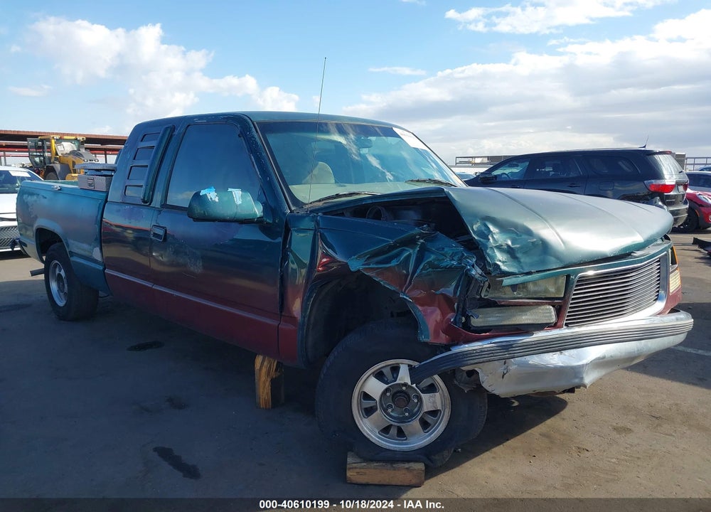 1997 GMC SIERRA 1500 SL WIDESIDE VIN: 2GTEC19W8V1506021