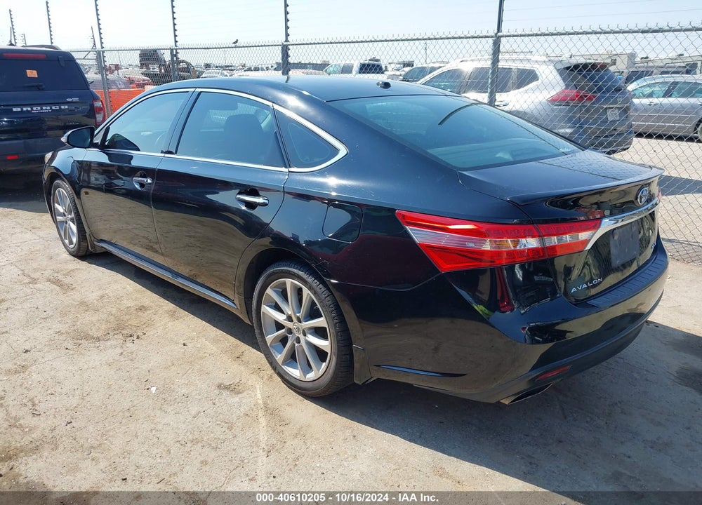 2014 TOYOTA AVALON XLE TOURING VIN: 4T1BK1EB9EU114139