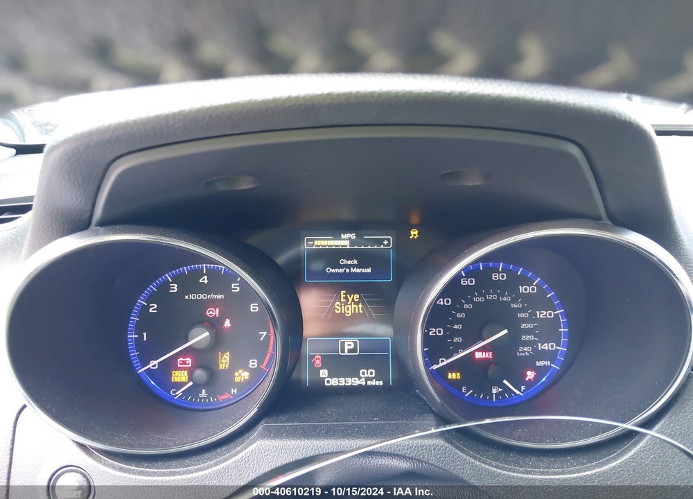 2019 SUBARU LEGACY 2.5I PREMIUM VIN: 4S3BNAF60K3041614