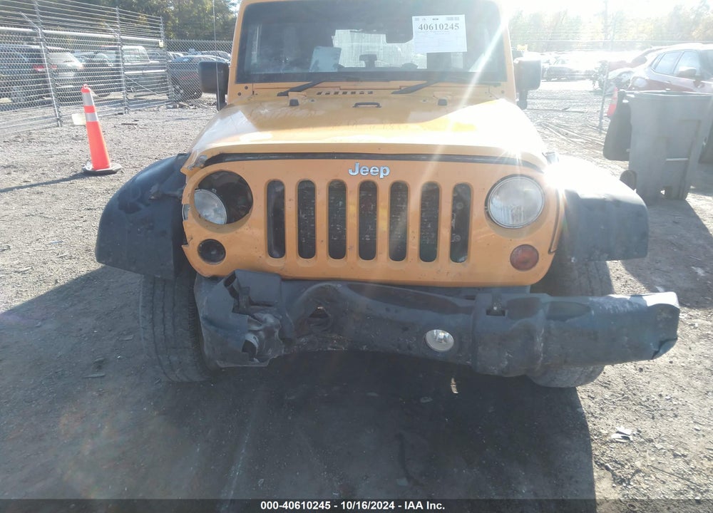 2013 JEEP WRANGLER UNLIMITED SPORT RHD VIN: 1C4BJWKG0DL507391