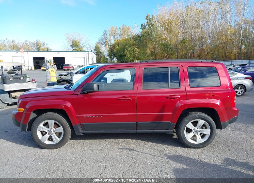 2014 JEEP PATRIOT LATITUDE VIN: 1C4NJRFB4ED687614