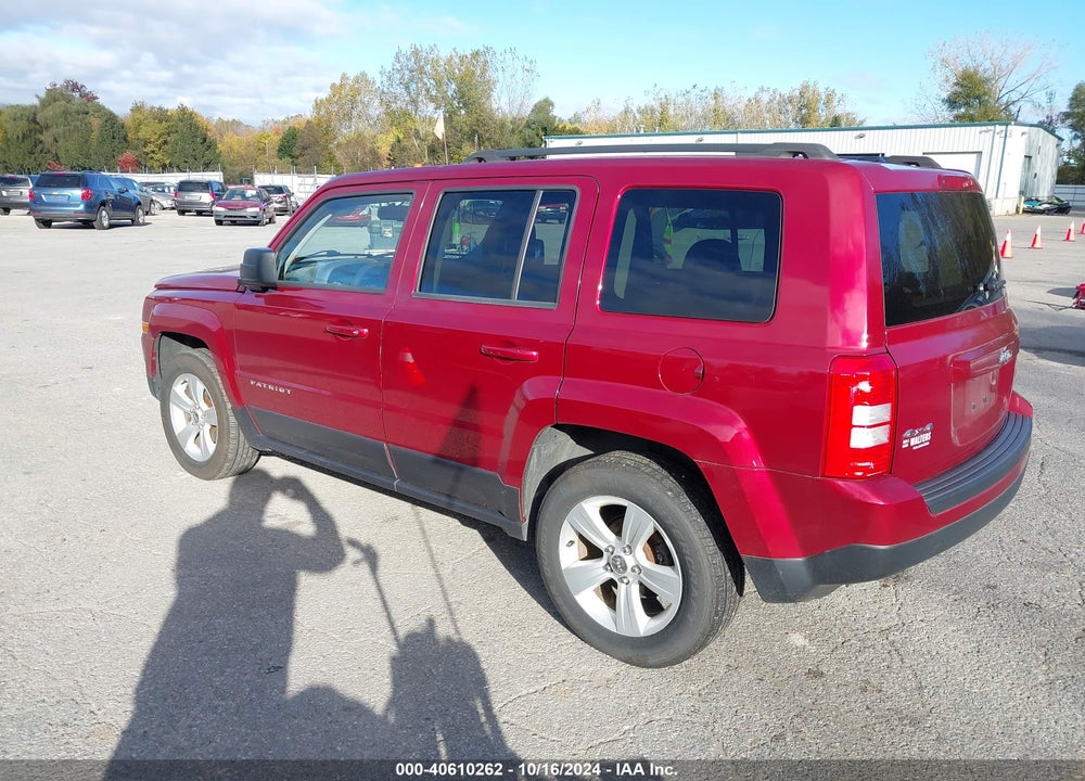 2014 JEEP PATRIOT LATITUDE VIN: 1C4NJRFB4ED687614