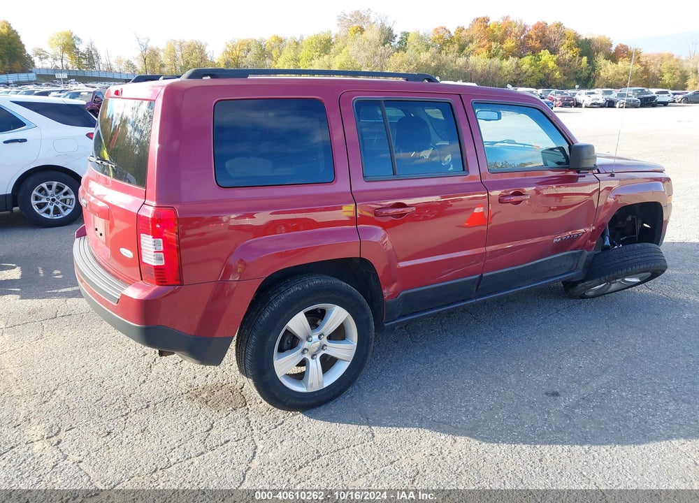 2014 JEEP PATRIOT LATITUDE VIN: 1C4NJRFB4ED687614