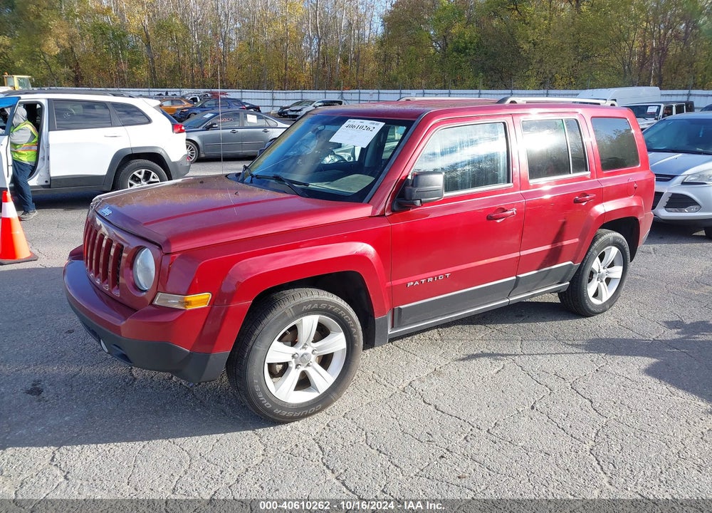 2014 JEEP PATRIOT LATITUDE VIN: 1C4NJRFB4ED687614