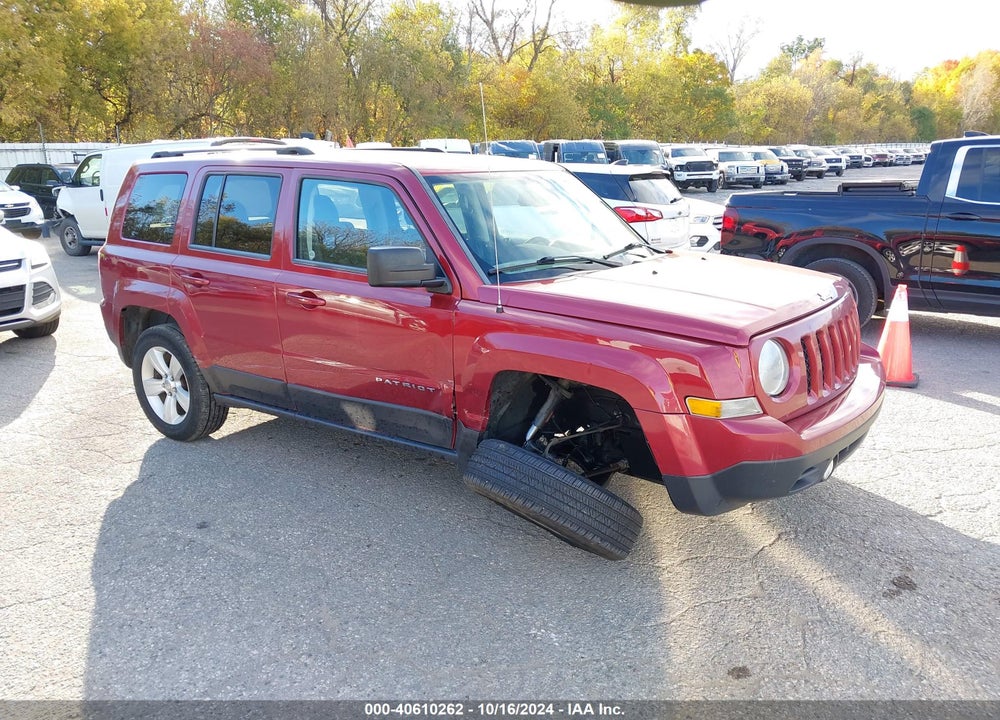 2014 JEEP PATRIOT LATITUDE VIN: 1C4NJRFB4ED687614