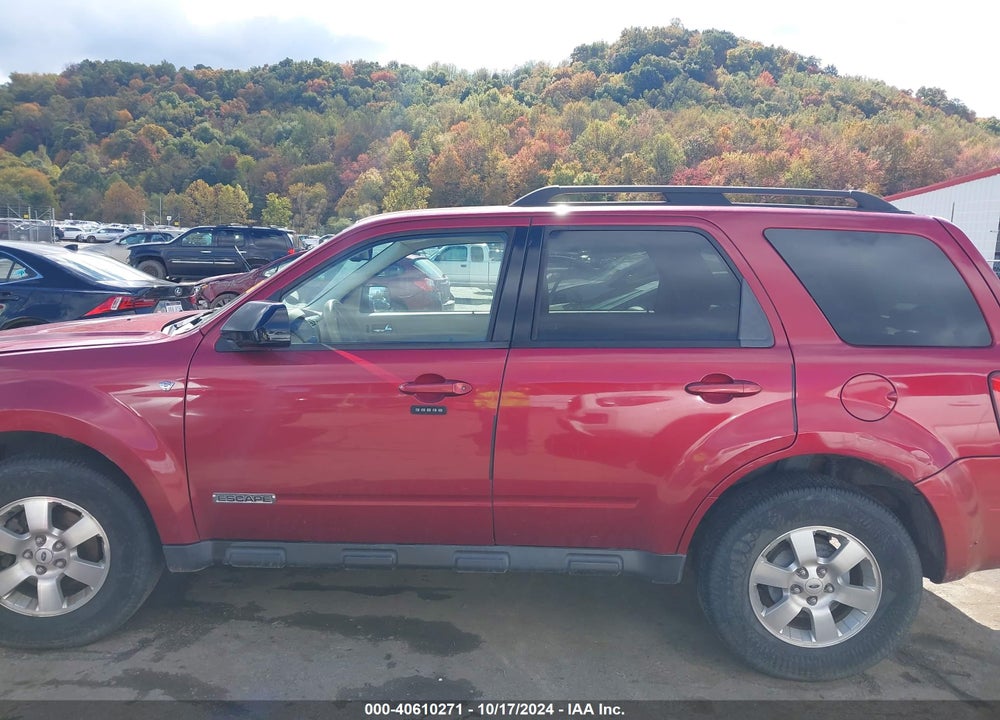 2008 FORD ESCAPE LIMITED VIN: 1FMCU94108KA47839