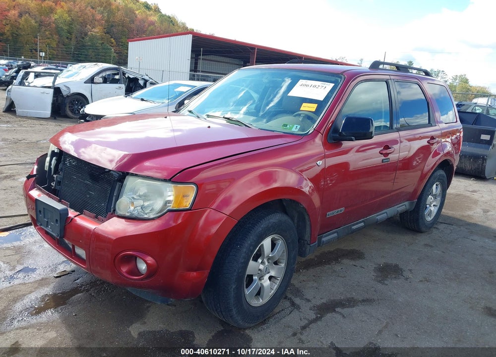 2008 FORD ESCAPE LIMITED VIN: 1FMCU94108KA47839