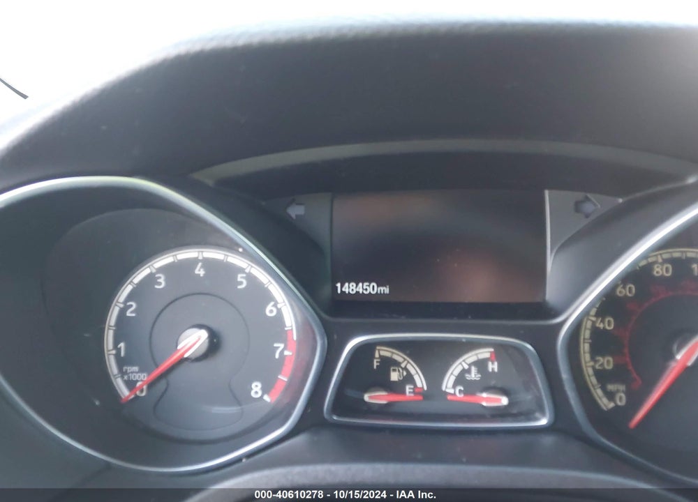 2016 FORD FOCUS ST VIN: 1FADP3L9XGL331515