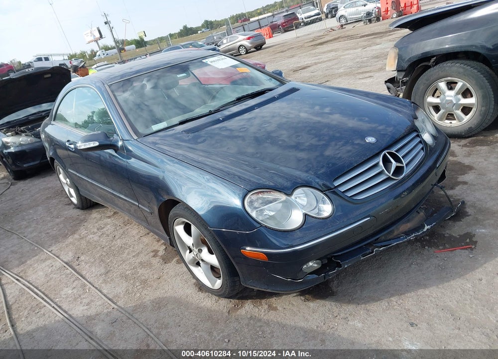 2005 MERCEDES-BENZ CLK 320 VIN: WDBTJ65J35F155160