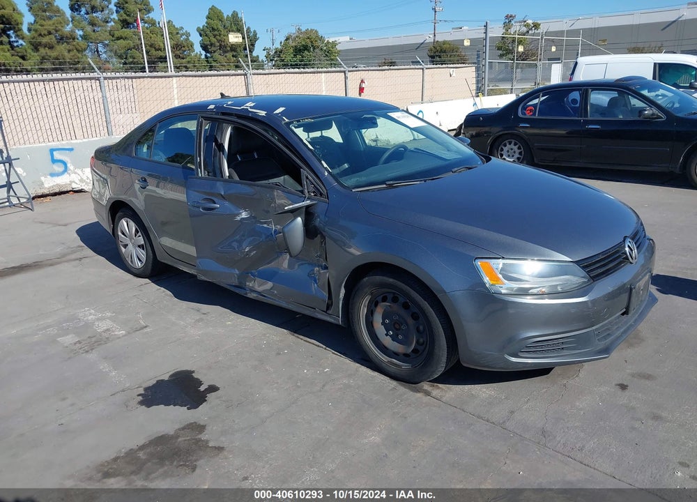 2014 VOLKSWAGEN JETTA 1.8T SE VIN: 3VWD17AJ2EM206825