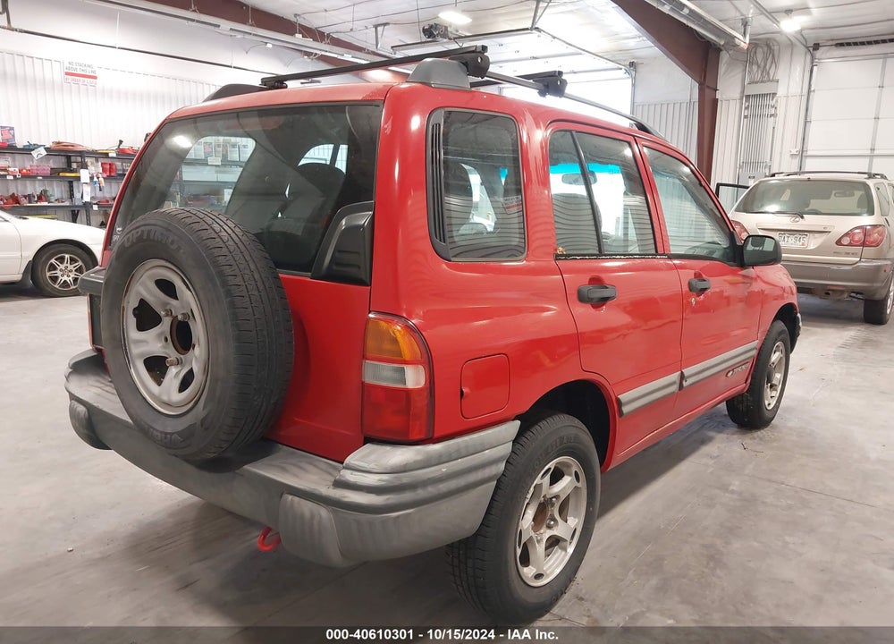 2001 CHEVROLET TRACKER HARD TOP BASE VIN: 2CNBJ13C516900656