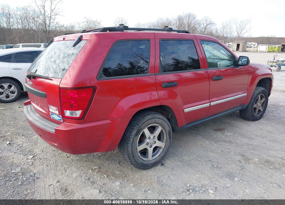 2005 JEEP GRAND CHEROKEE LAREDO VIN: 1J4GR48K65C647178