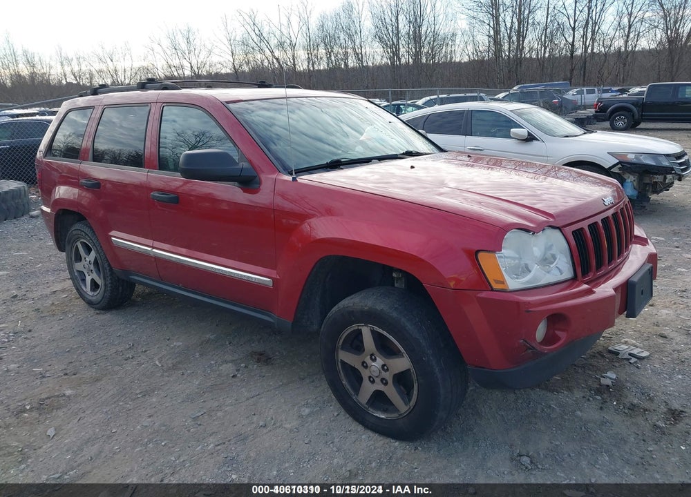 2005 JEEP GRAND CHEROKEE LAREDO VIN: 1J4GR48K65C647178