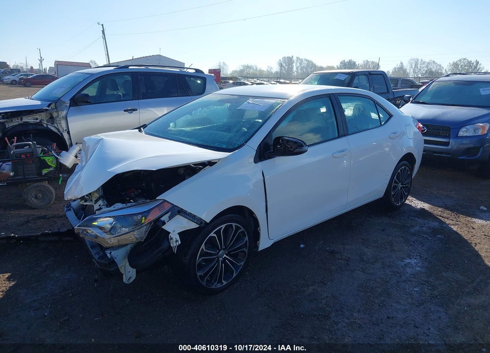 2016 TOYOTA COROLLA S PLUS VIN: 2T1BURHE2GC597346