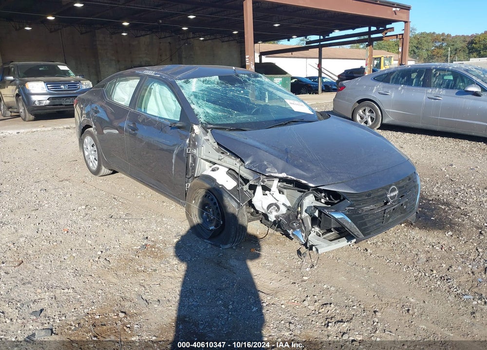 2024 NISSAN SENTRA S XTRONIC CVT VIN: 3N1AB8BV0RY372790