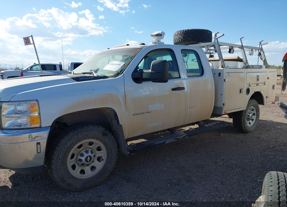 2011 CHEVROLET SILVERADO 2500HD WORK TRUCK VIN: 1GB2KVCG6BZ240231