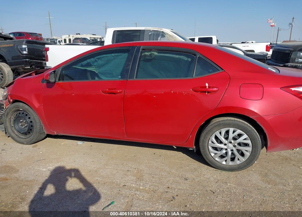 2017 TOYOTA COROLLA LE VIN: 5YFBURHE6HP735164