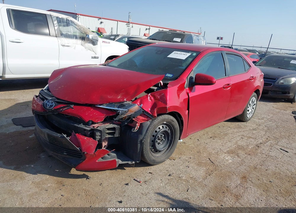 2017 TOYOTA COROLLA LE VIN: 5YFBURHE6HP735164