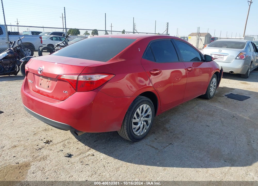 2017 TOYOTA COROLLA LE VIN: 5YFBURHE6HP735164