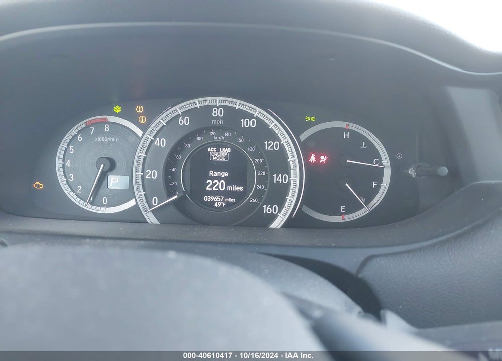 2017 HONDA ACCORD EX-L V6 VIN: 1HGCR3F00HA002513
