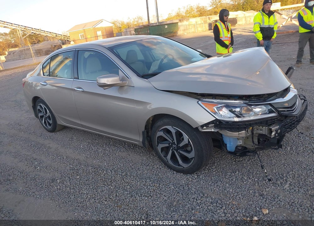 2017 HONDA ACCORD EX-L V6 VIN: 1HGCR3F00HA002513