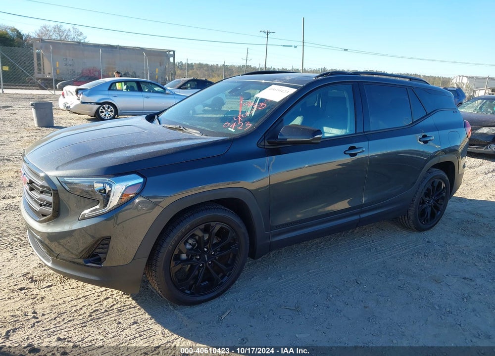 2020 GMC TERRAIN AWD SLT VIN: 3GKALVEV1LL222619