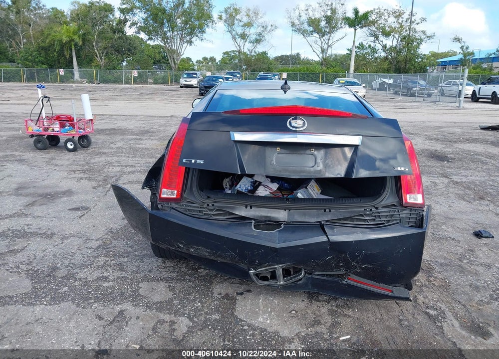2012 CADILLAC CTS STANDARD VIN: 1G6DA1E39C0154186