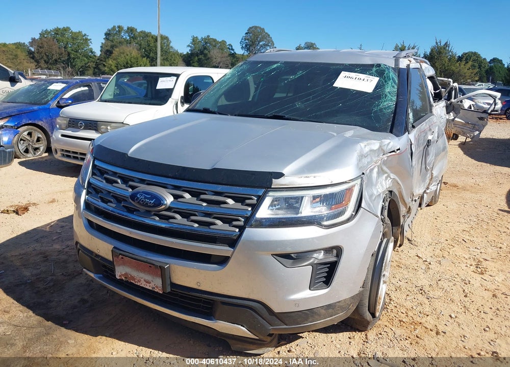 2018 FORD EXPLORER XLT VIN: 1FM5K7D87JGA51556