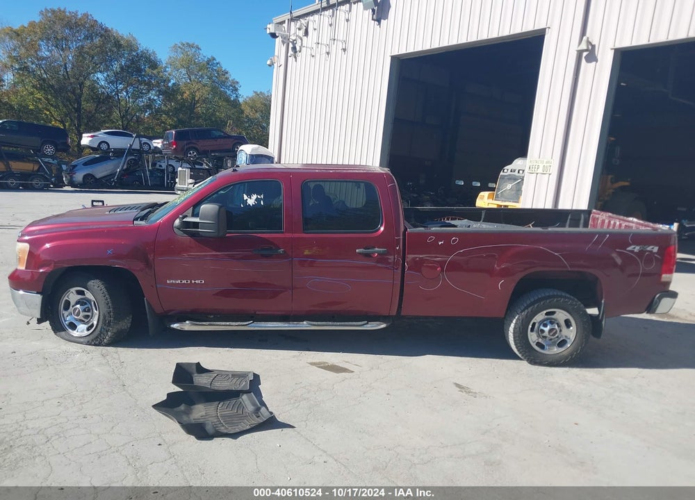 2013 GMC SIERRA 2500HD WORK TRUCK VIN: 1GT12ZCG8DF123141