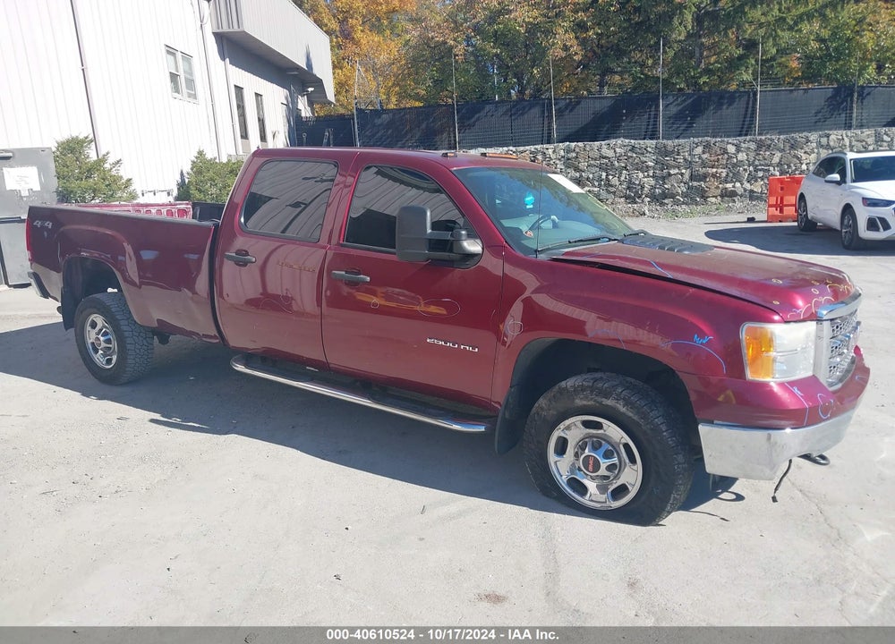 2013 GMC SIERRA 2500HD WORK TRUCK VIN: 1GT12ZCG8DF123141