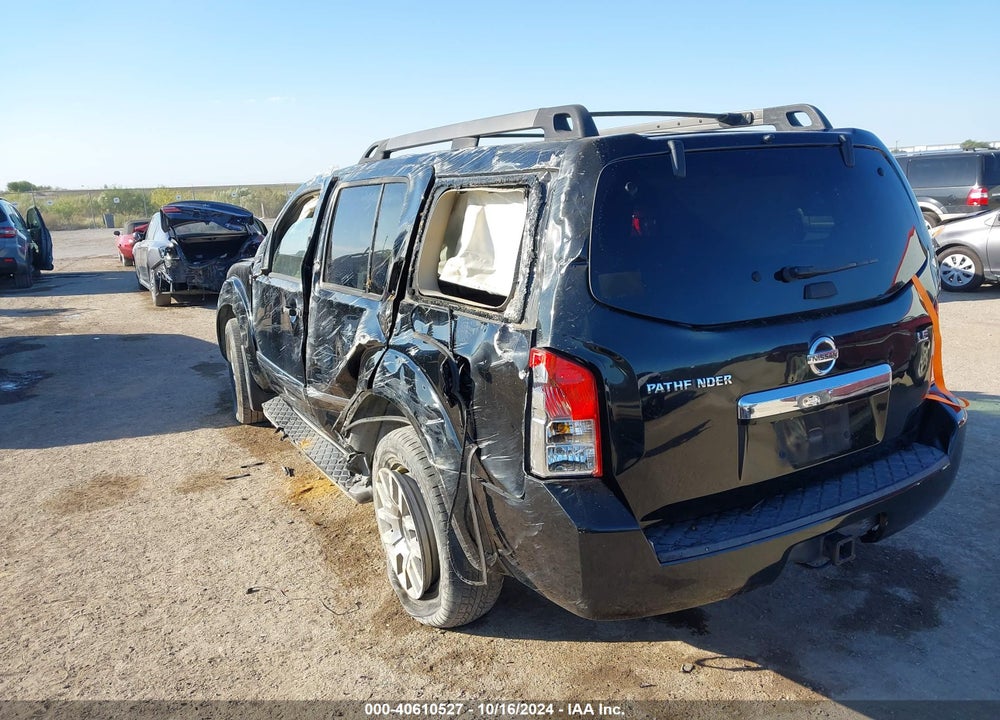 2010 NISSAN PATHFINDER LE VIN: 5N1AR1NNXAC600184