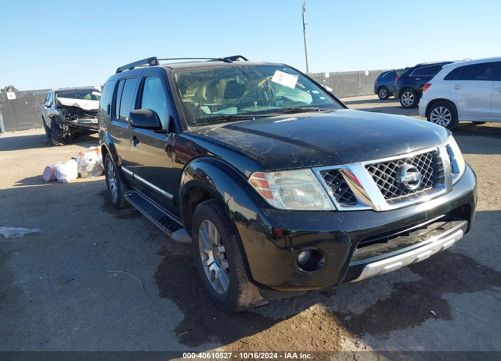 2010 NISSAN PATHFINDER LE VIN: 5N1AR1NNXAC600184