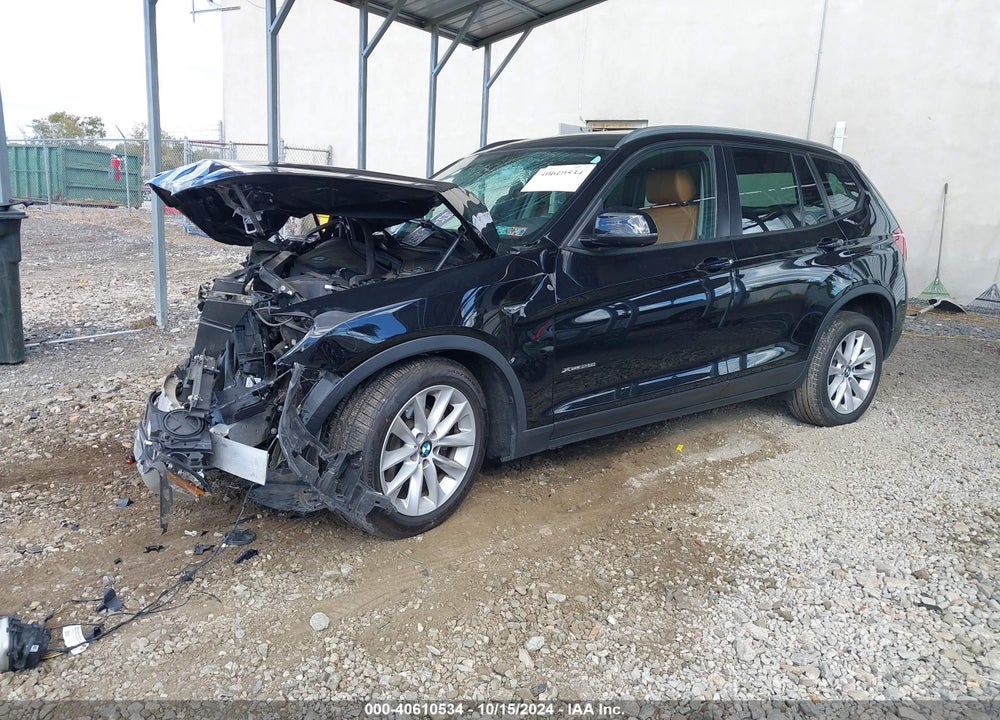 2015 BMW X3 XDRIVE28I VIN: 5UXWX9C57F0D62290