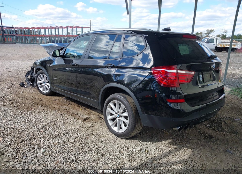 2015 BMW X3 XDRIVE28I VIN: 5UXWX9C57F0D62290